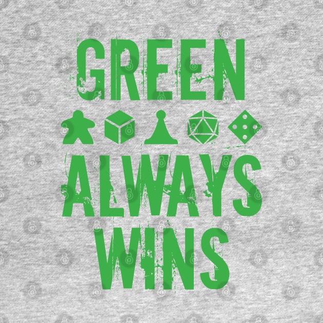 Green Always Wins by WinCondition